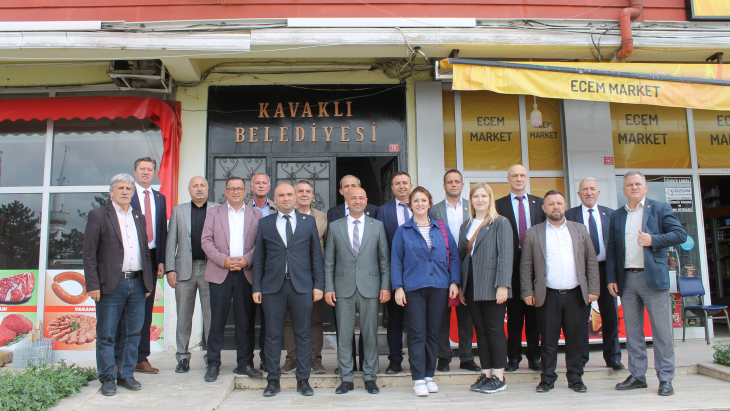 Kırklareli İl Genel Meclisi Üyelerinden Belediye Başkanımıza Ziyaret...