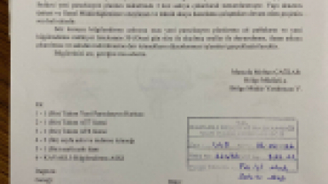 Kavaklı Beldesi Arazi Toplulaştırma 4. Askı İlanı