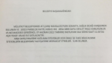 TAŞINMAZ 10023 PARSEL ARSA SATIŞ İHALESİ