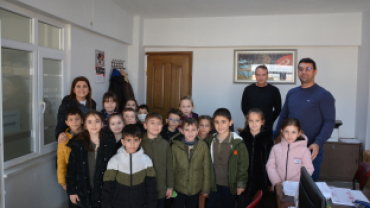Minik Öğrencilerden Anlamlı Ziyaret