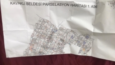 Arazi Toplulaştırılması Yeni Parselasyon Paftası Askıya Çıkarıldı.