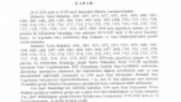 3194 Sayılı İmar Kanunu'nun 18. Madde Uygulama İlanı